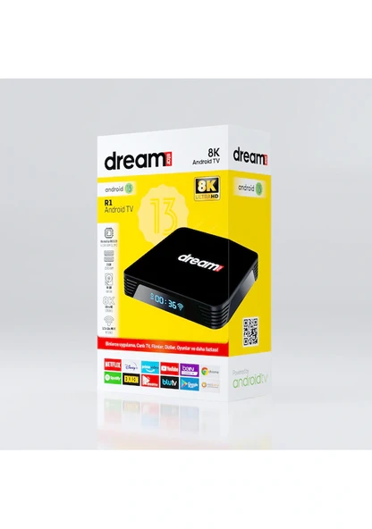 Dreamstar R1 Android 13 8K TV Box