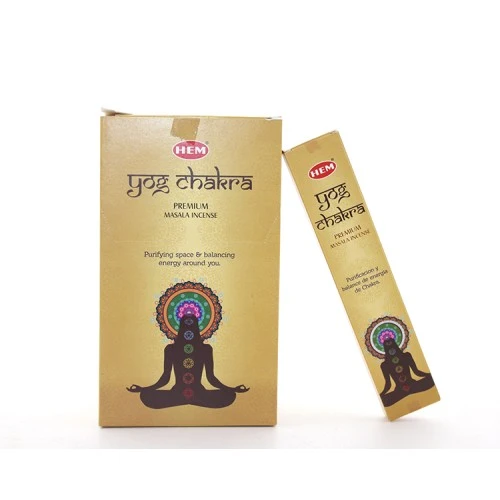 Periboia Hem Yog Chakra Masala Aromalı Çubuk Tütsü