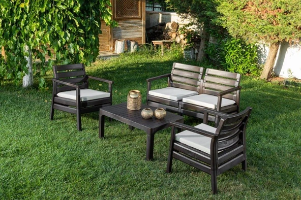 Omnipazar SY-2492 Solemare 2'li Bahçe Oturma Grubu Koltuk Takımı - 2