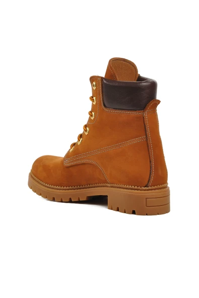 Ayakmod Tarçık İçi Polarlı Hakiki Deri Unisex Bot 90001-9 - 4