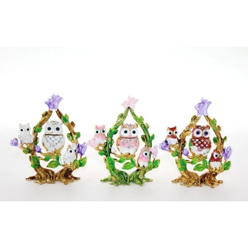 Periboia Swarovski Baykuş Figürü ürün görseli