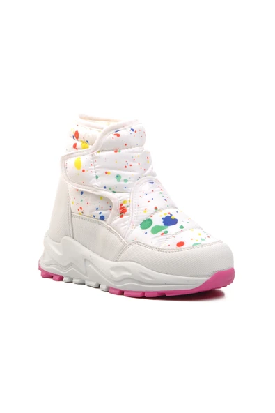 Ayakmod Beyaz Çocuk Kar Botu FY222 P - 3