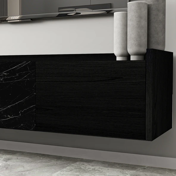 T007 Duvara Monte, Raflı Tv Ünitesi, Tv Sehpası - 4