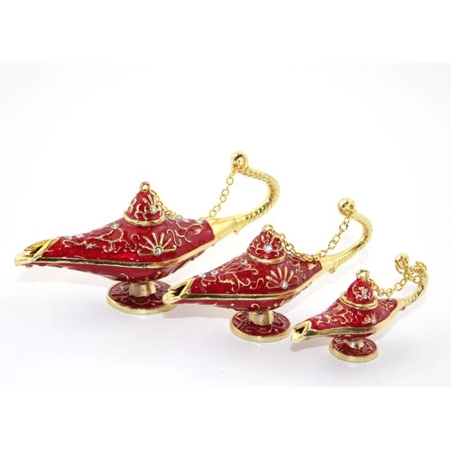 Periboia Swarovski Taşlı 3'lü Alaaddin Lambası