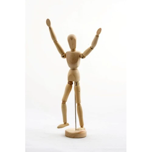 Periboia Ahşap Robot Model 2 ürün görseli 1