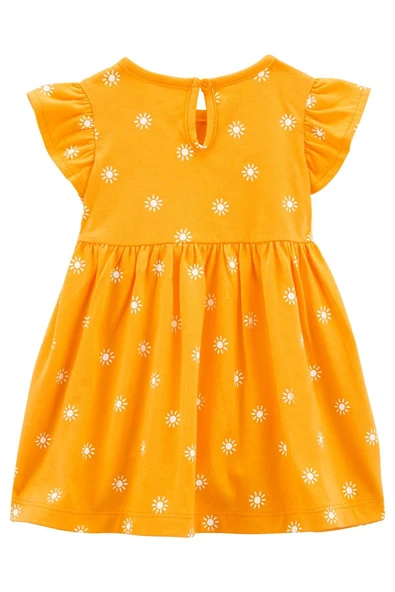 Carters Turuncu Kız Bebek 2Li Tulum 1O956710T - 2