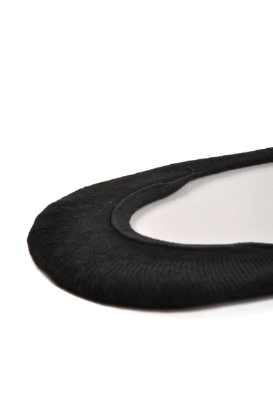 Ayakmod Siyah  Unisex Babet Çorap 24K002 - 3