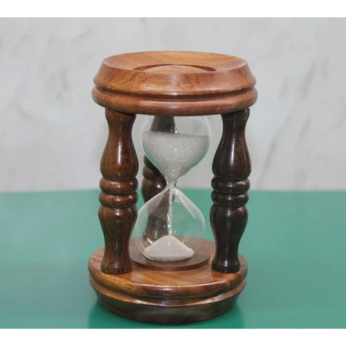 Periboia Ahşap Kum Saati Model 6 ürün görseli