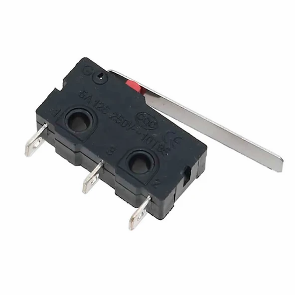 KW11-3Z-C Micro Switch Anahtar  28mm Kol 5A 250V Kollu NO NC COM SPDT Sınırlayıcı Momentary Buton Anahtar Araba Güç Fan Işık Makine Kontrol - 7