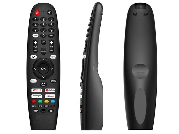 Skytech 50ST1405 İle Uyumlu Whale Os Smart Led Tv Kumandası