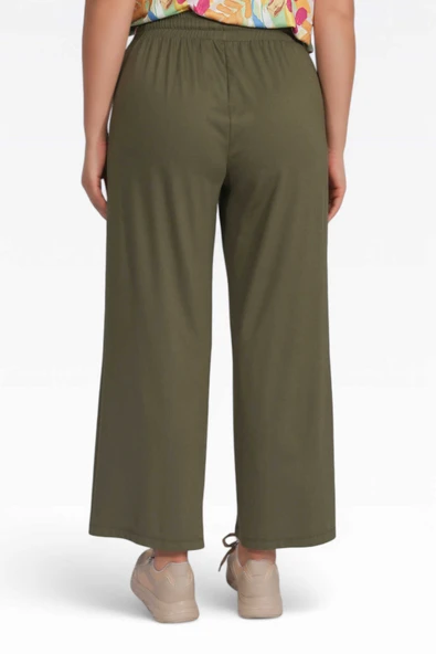 Tolga Saraçoğlu Minimalist Midi Kadın Pantolon - Rahat ve Şık - 4