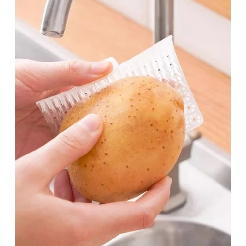 Periboia Çok Amaçlı Sebze ve Meyve Temizleme Patates Soyma Fırçası