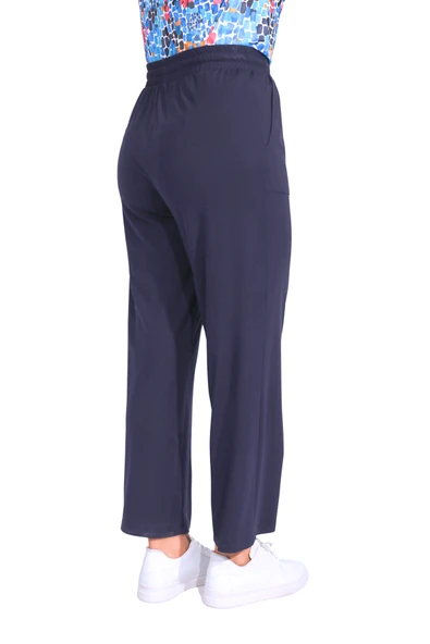 Tolga Saraçoğlu Minimalist Midi Kadın Pantolon - Rahat ve Şık - 8