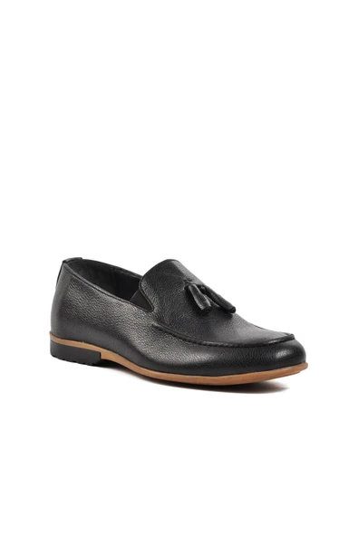 Ayakmod Siyah  Erkek Loafer Ayakkabı Ayakmod 7105 M - 3