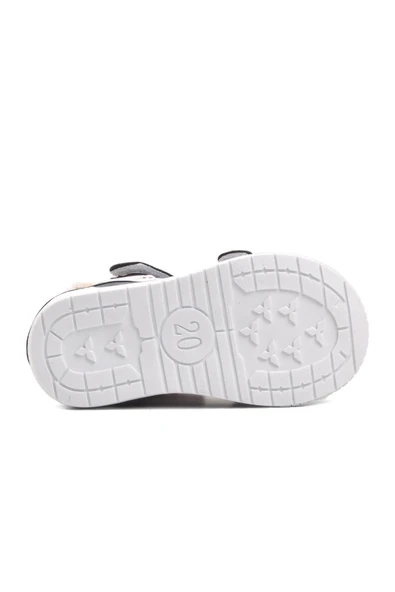 Ayakmod Beyaz Mavi Ortopedik Bebek Ayakkabı 3200 B - 4