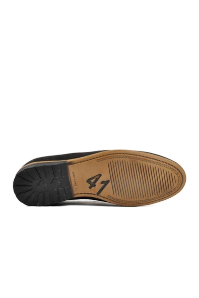 Ayakmod Siyah Nubuk  Erkek Loafer Ayakkabı Ayakmod 7105 M - 5