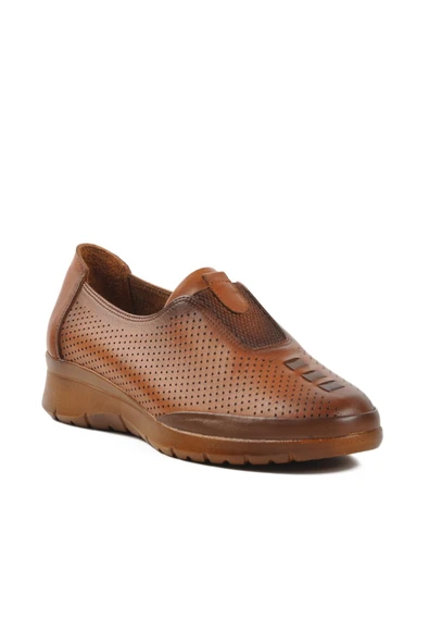 Ayakmod Taba  Kadın Günlük Ayakkabı 78 Z - Resim 3