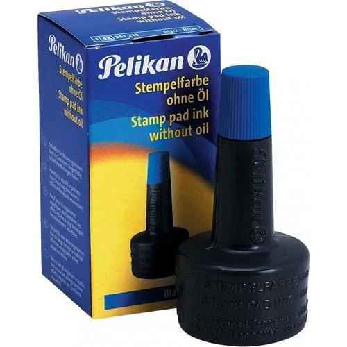 PELİKAN STAMPA MÜREKKEBİ 30 CC MAVİ