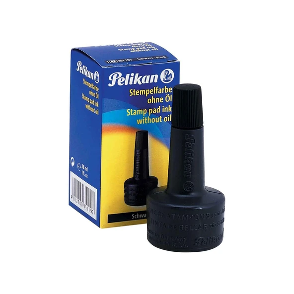 PELİKAN STAMPA MÜREKKEBİ 30 CC SİYAH
