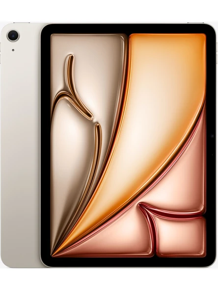 Apple iPad Air M2 Wi-Fi + Cellular 11" 6.Nesil 1TB - Yıldız Işığı MUXU3TU/A (Apple Türkiye Garantili)