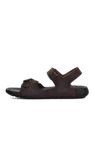 Ayakmod Kahve  Erkek Düz Sandalet Ayakmod  66.006 M - 2