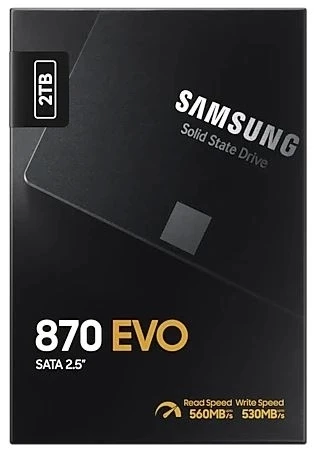 2TB SAMSUNG 870 560/530MB/s EVO MZ-77E2T0BW SSD (Resmi Distribütör Garantili) - 6