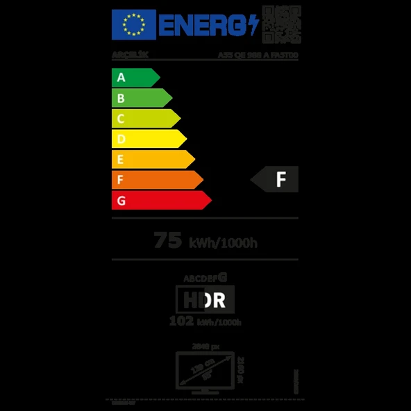 Arçelik A55 QE 988 A/55'' 140 cm Google Televizyon - 8
