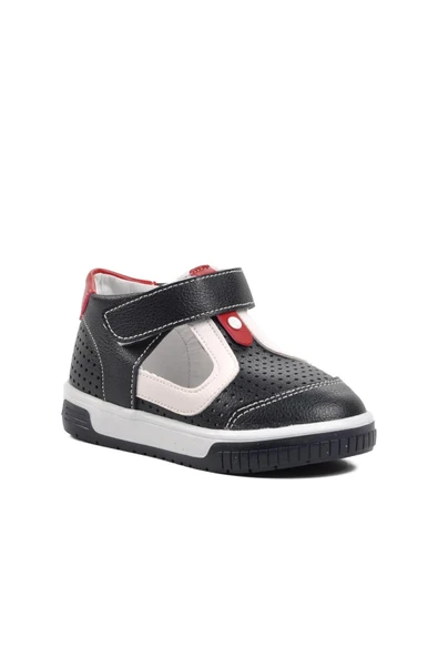 Ayakmod Lacivert Kırmızı Ortopedik Unisex Çocuk Ayakkabı 3000 B - 3