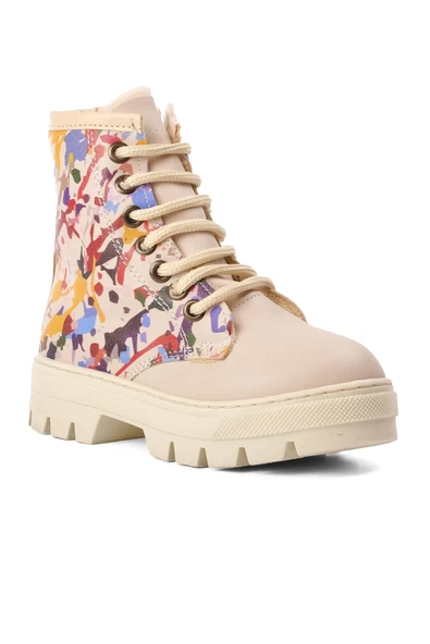 Ayakmod Bej Ortopedik Unisex Çocuk Bot 2301001 P - Resim 3