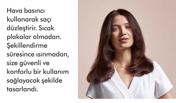 DYSON Airstrait Saç Düzleştirici (Prusya Mavisi/Parlak Bakır) - 9