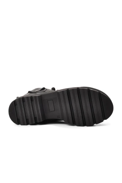 Ayakmod Siyah Kamuflaj Ortopedik Erkek Çocuk Bot 2301003 F - 5