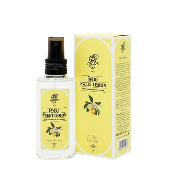 Rebul Sweet Lemon Kolonya Pvc Sprey 125 Ml