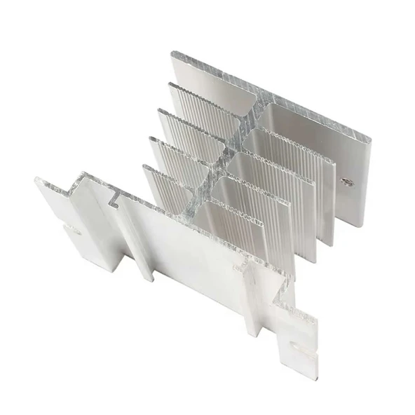 Ssr Alüminyum Soğutucu Blok  Solid State Röleler İçin 10A / 40A Ray Montaj Edilebilir Isı Sıcaklık Düşürücü Radyatör - Resim 3