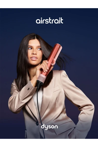 Dyson Airstrait Strawberry Bronze Islak ve Kuru Saç Düzleştirici - 6