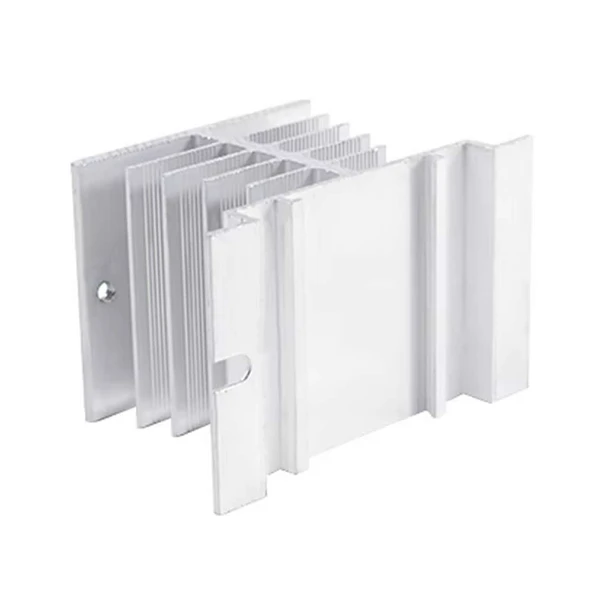 Ssr Alüminyum Soğutucu Blok  Solid State Röleler İçin 10A / 40A Ray Montaj Edilebilir Isı Sıcaklık Düşürücü Radyatör - Resim 7