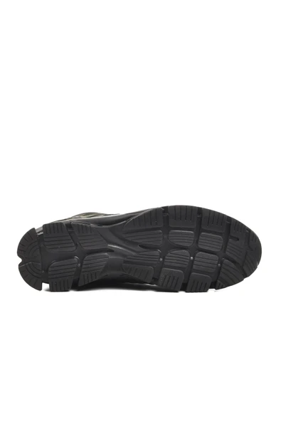 Ayakmod Siyah-Haki Kamuflaj  Erkek Spor Ayakkabı 152-01434 M - Resim 5