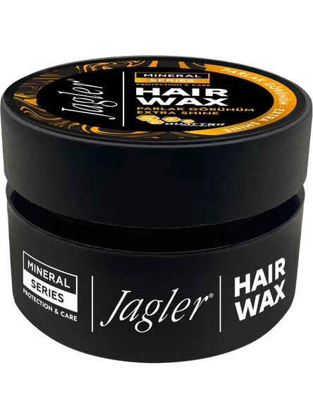 Jagler Süper Wax 150ML Parlak Görünüm - Doğal Görünüm - Ekstra Güçlü Tutuş (Karma 9 Lu Set)