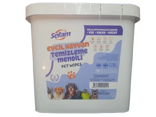 Sefam Tüy / Pati / Kulak / Temizleme Mendil 250 Adet