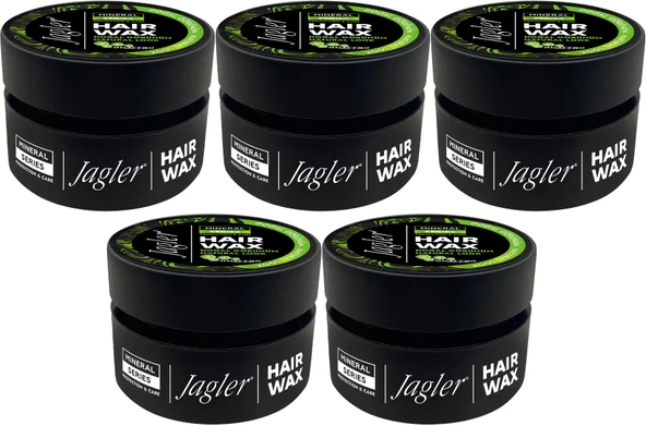 Jagler Süper Wax 150ML Natural Look - Doğal Görünüm (5 Li Set) - 1