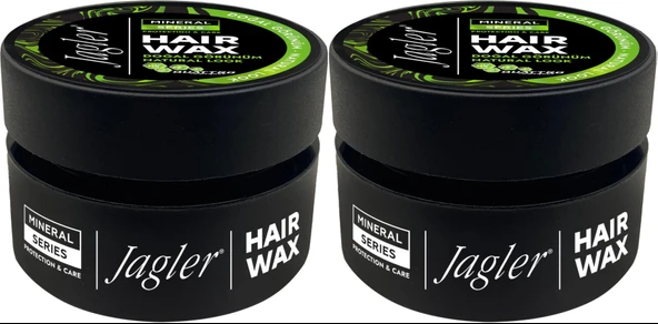 Jagler Süper Wax 150ML Natural Look - Doğal Görünüm (2 Li Set)