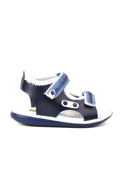 Ayakmod Mavi Ortopedik Erkek Çocuk Sandalet 22Y05 B