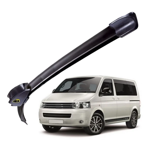 Mega Oto Market RBW Otomobil Sileceği Muz Silecek Takımı 60/60 cm 24/24 inch Volkswagen Multivan T5 ile uyumlu