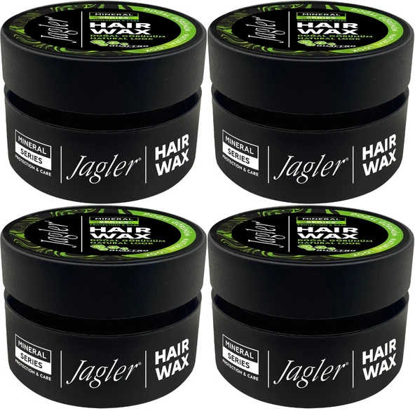 Jagler Süper Wax 150ML Natural Look - Doğal Görünüm (4 Lü Set)