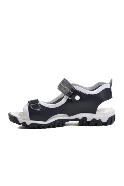 Ayakmod Mavi Ortopedik Erkek Çocuk Sandalet 22Y05 F - 2