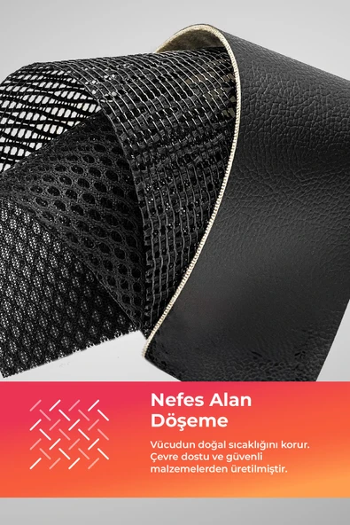 Ergolife Sit Air Ergonomik Bekleme Koltuğu | Krom Ayaklı, Bel Destekli, Fileli, Toplantı Sandalyesi -572.5F.1.6A4 - 6