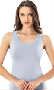 Kota Bayan Modal Ekstra Biyeli Geniş Askılı Atlet 6603B - Resim 3