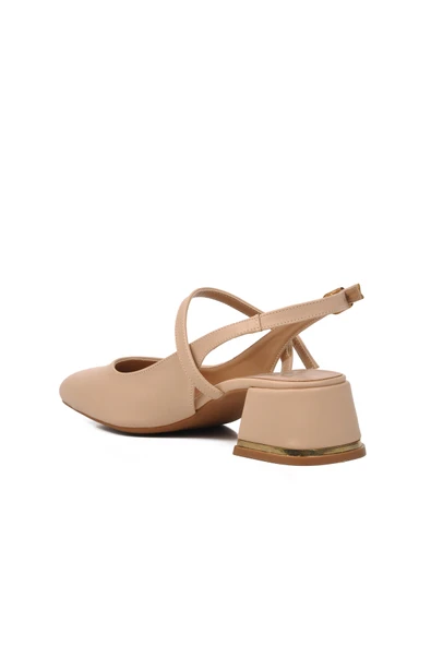 Ayakmod Nude Kadın Topuklu Ayakkabı 519015 Z - 4