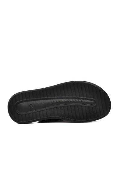 Ayakmod Siyah Hakiki Deri Erkek Terlik 482024 M - 5