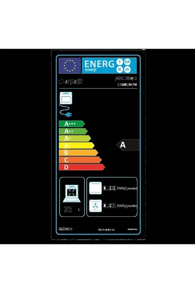 Arçelik AFC 330 S Fibona Siyah Ankastre Fırın - 6