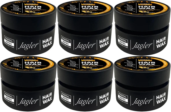Jagler Süper Wax 150ML Shine Look - Parlak Görünüm (6 Lı Set)